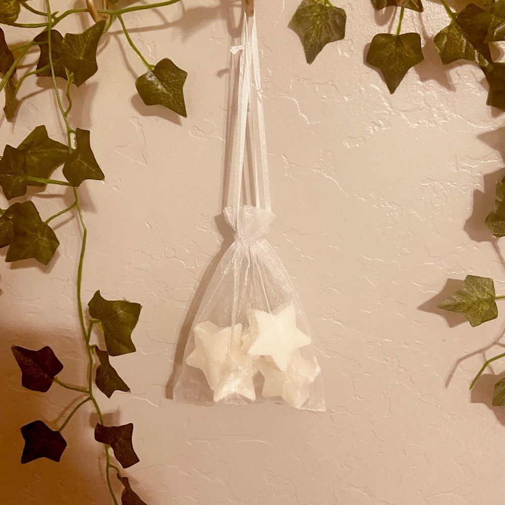 Cute star shaped soap.